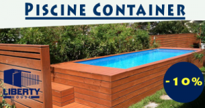 piscine container de luxe